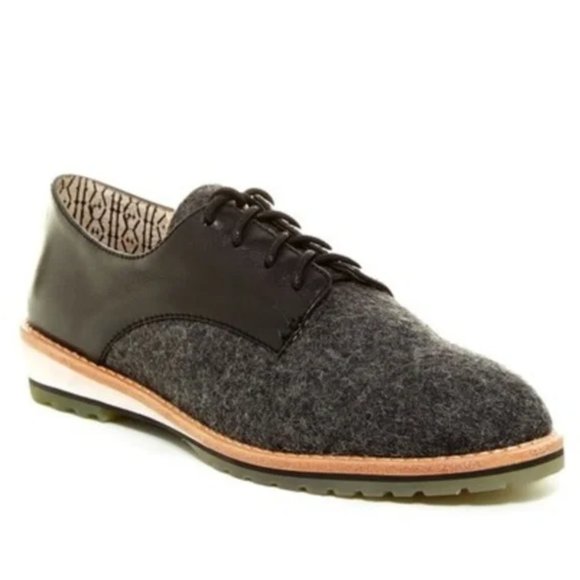 Matt Bernson Shoes - Matt Bernson Thames Oxfords, Black/Mid Grey, 9